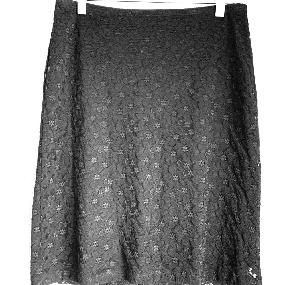 Per Sextion Black lace skirt